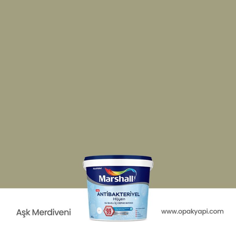 Marshall Antibakteriyel İç Cephe Duvar Boyası - Aşk Merdiveni 15L