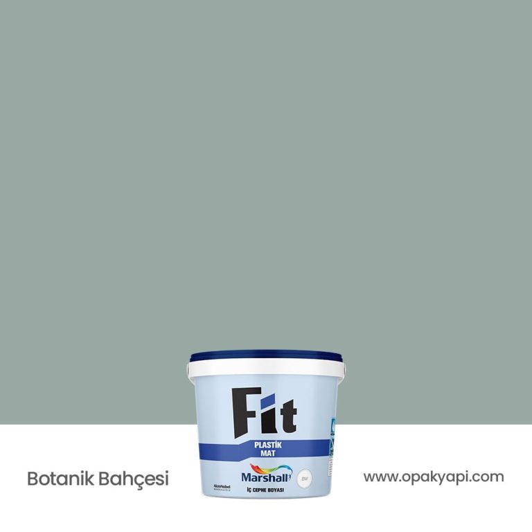 Marshall Fit Plastik Mat İç Cephe Duvar Boyası - Botanik Bahçesi 2.5L