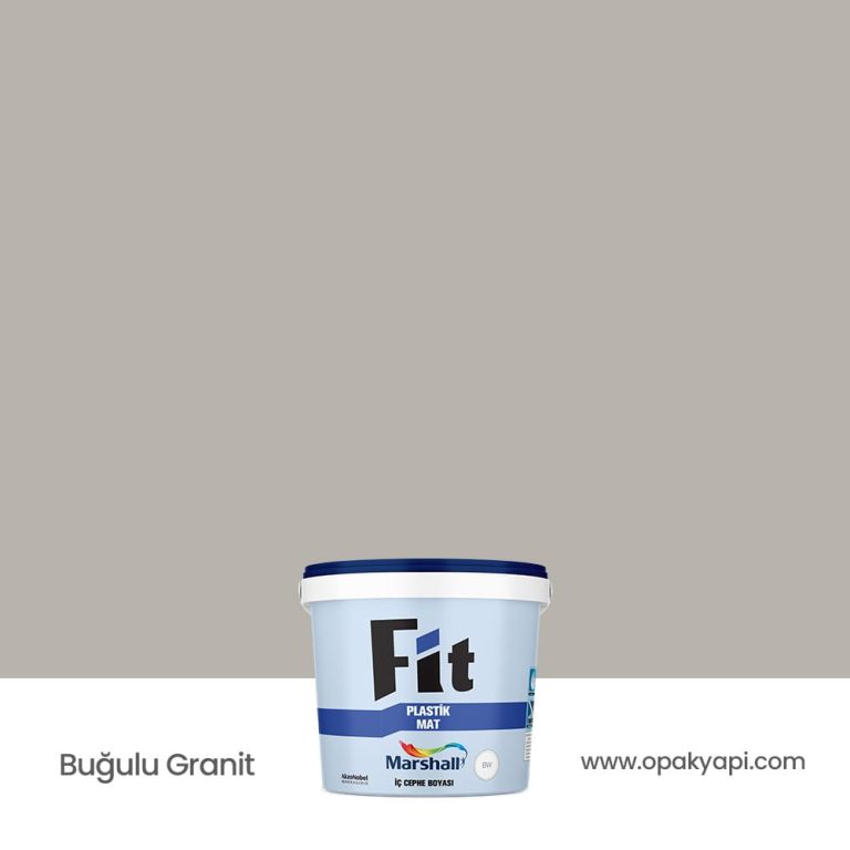 Marshall Fit Plastik Mat İç Cephe Duvar Boyası - Buğulu Granit 2.5L