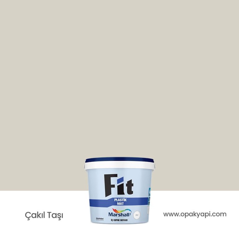 Marshall Fit Plastik Mat İç Cephe Duvar Boyası - Çakıl Taşı 2.5L