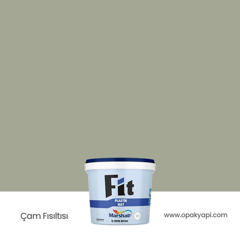 Marshall Fit Plastik Mat İç Cephe Duvar Boyası - Çam Fısıltısı 2.5L
