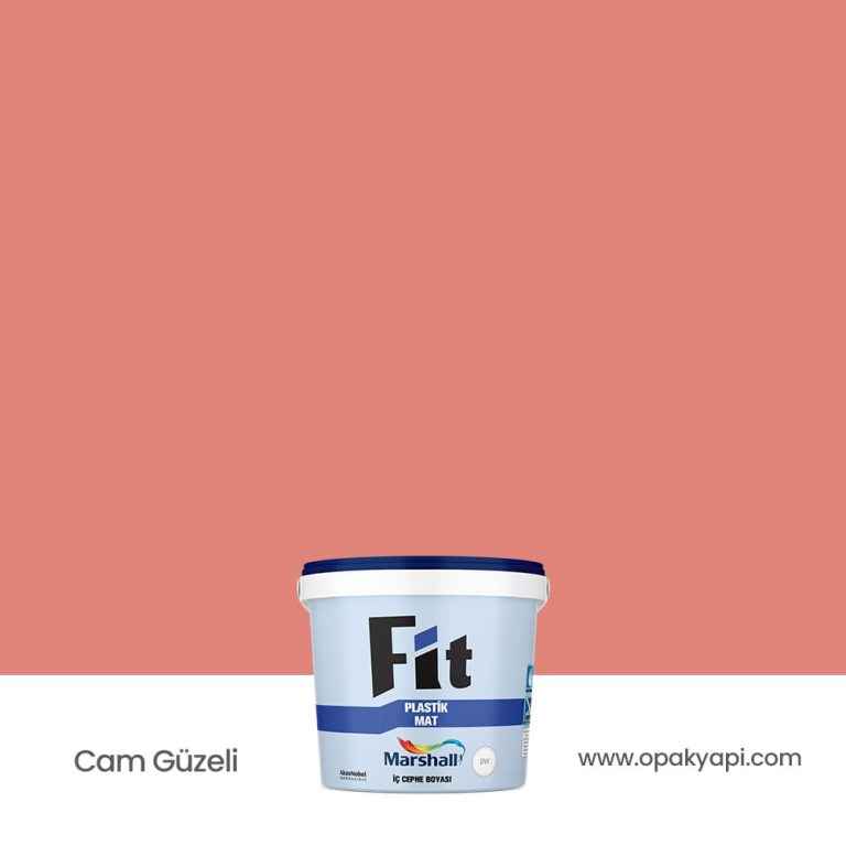 Marshall Fit Plastik Mat İç Cephe Duvar Boyası - Cam Güzeli 2.5L