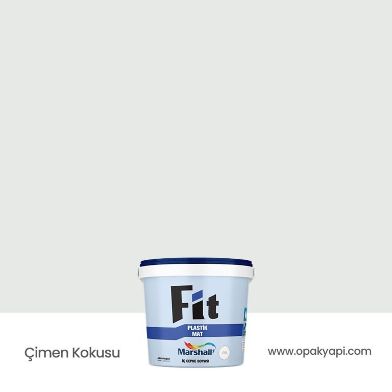 Marshall Fit Plastik Mat İç Cephe Duvar Boyası - Çimen Kokusu 2.5L