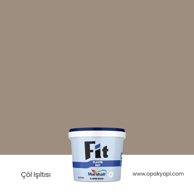 Marshall Fit Plastik Mat İç Cephe Duvar Boyası - Çöl Işıltısı 2.5L