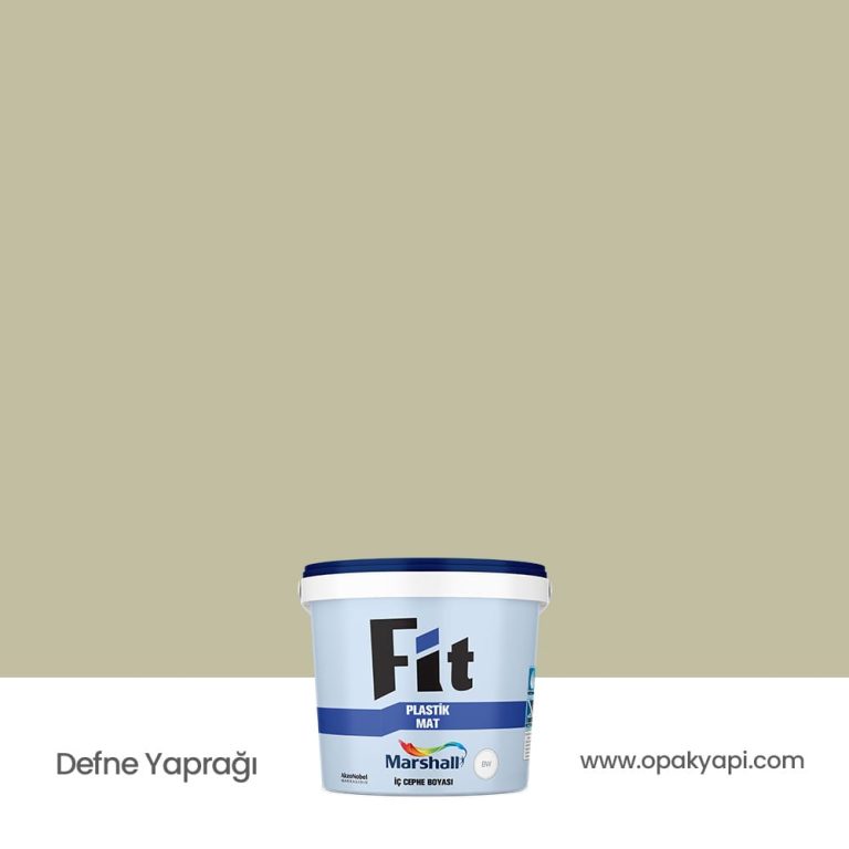 Marshall Fit Plastik Mat İç Cephe Duvar Boyası - Defne Yaprağı 2.5L