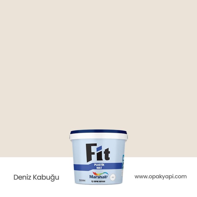 Marshall Fit Plastik Mat İç Cephe Duvar Boyası - Deniz Kabuğu 2.5L