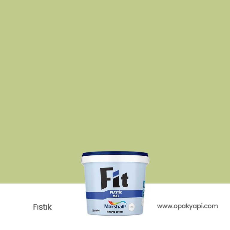 Marshall Fit Plastik Mat İç Cephe Duvar Boyası - Fıstık 2.5L