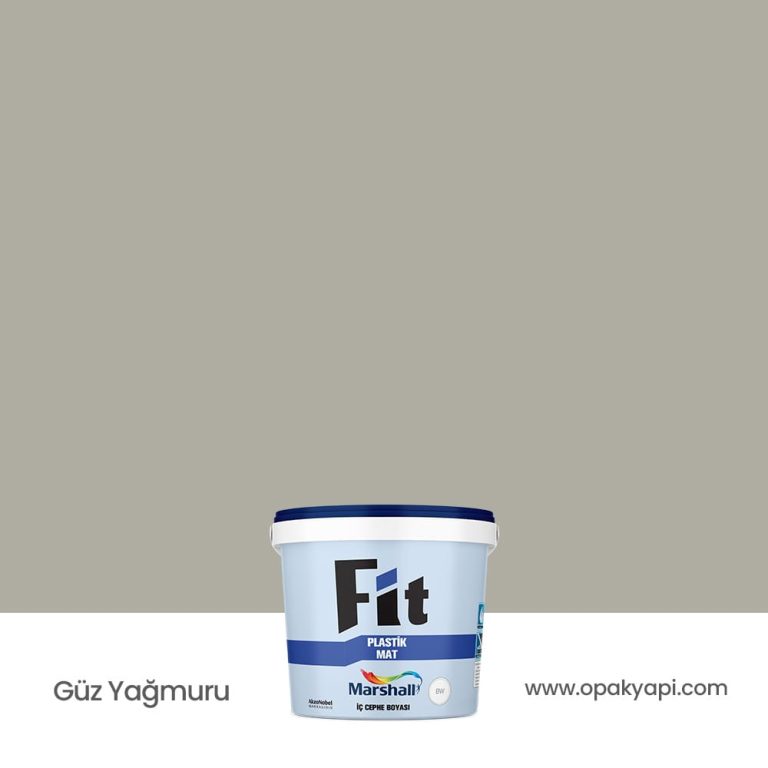Marshall Fit Plastik Mat İç Cephe Duvar Boyası - Güz Yağmuru 2.5L