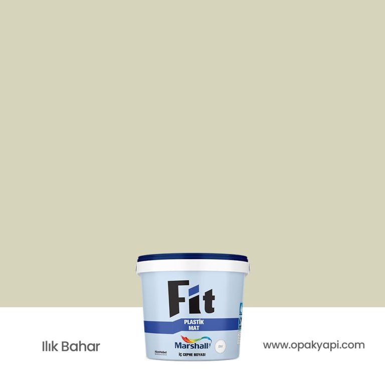 Marshall Fit Plastik Mat İç Cephe Duvar Boyası - Ilık Bahar 2.5L