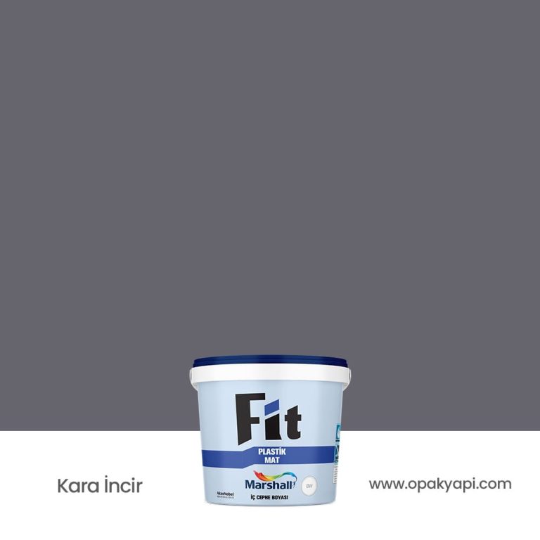 Marshall Fit Plastik Mat İç Cephe Duvar Boyası - Kara Incir 2.5L