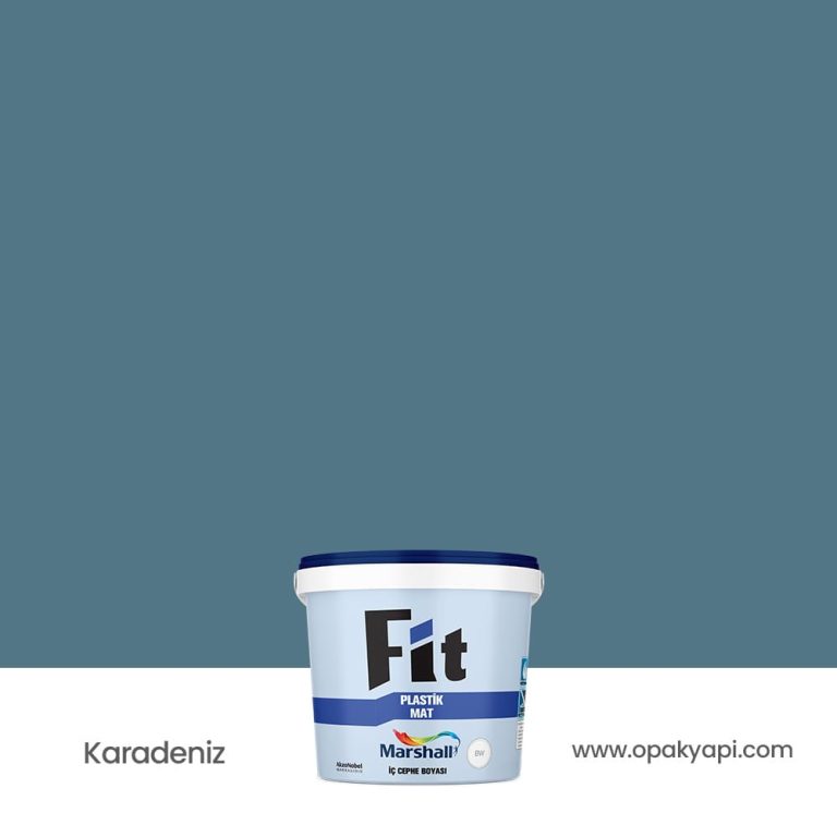 Marshall Fit Plastik Mat İç Cephe Duvar Boyası - Karadeniz 2.5L