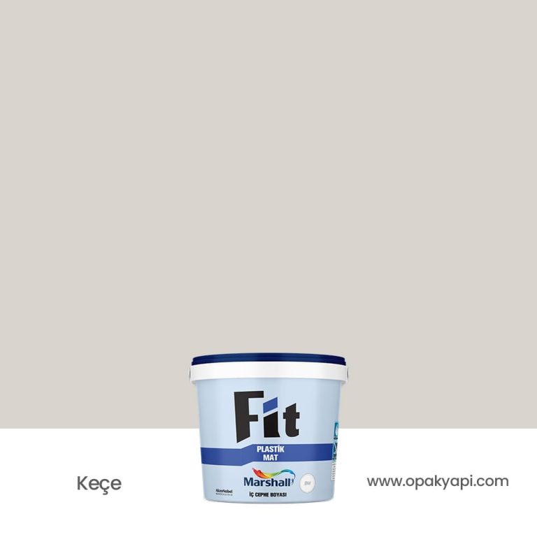 Marshall Fit Plastik Mat İç Cephe Duvar Boyası - Keçe 2.5L
