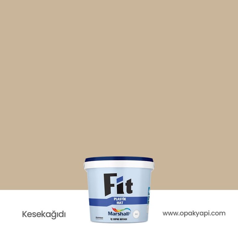 Marshall Fit Plastik Mat İç Cephe Duvar Boyası - Kesekağıdı 2.5L