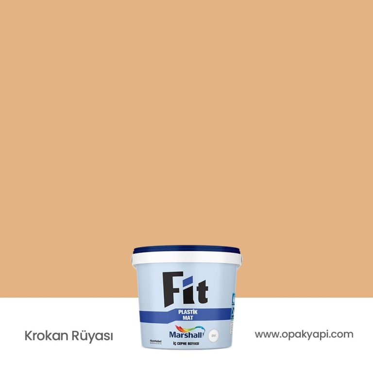 Marshall Fit Plastik Mat İç Cephe Duvar Boyası - Krokan Rüyası 2.5L