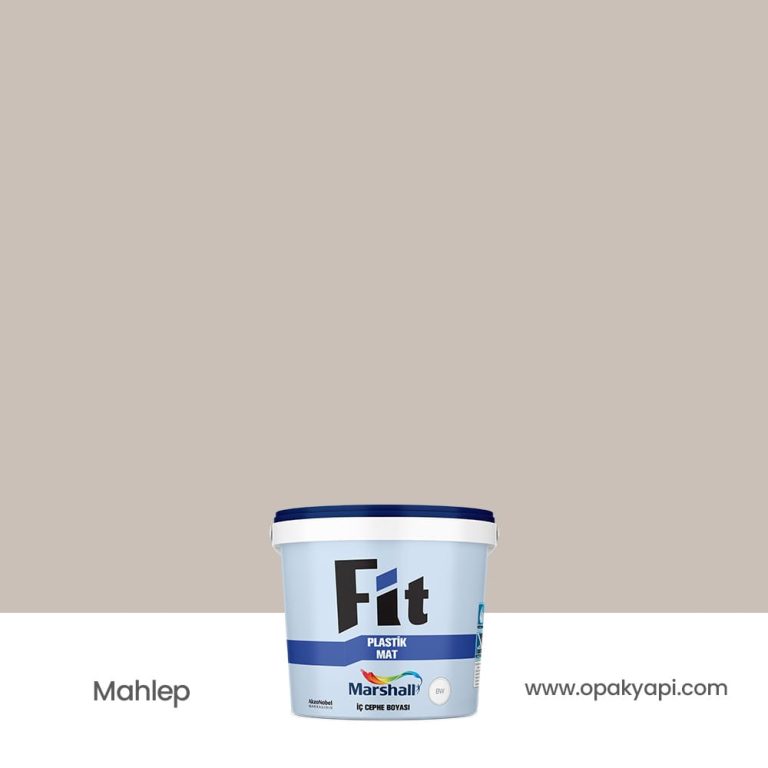 Marshall Fit Plastik Mat İç Cephe Duvar Boyası - Mahlep 2.5L