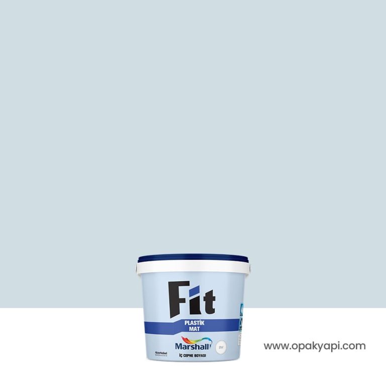Marshall Fit Plastik Mat İç Cephe Duvar Boyası - Mavi Esintisi 2.5L