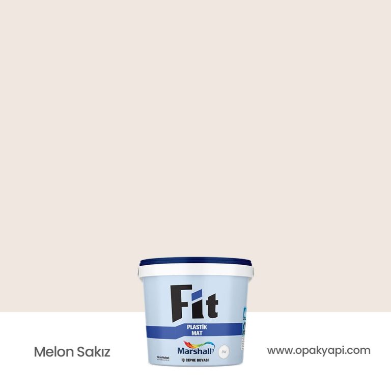 Marshall Fit Plastik Mat İç Cephe Duvar Boyası - Melon Sakız 2.5L
