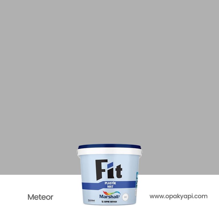 Marshall Fit Plastik Mat İç Cephe Duvar Boyası - Meteor 2.5L
