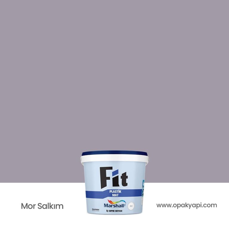 Marshall Fit Plastik Mat İç Cephe Duvar Boyası - Mor Salkım 2.5L