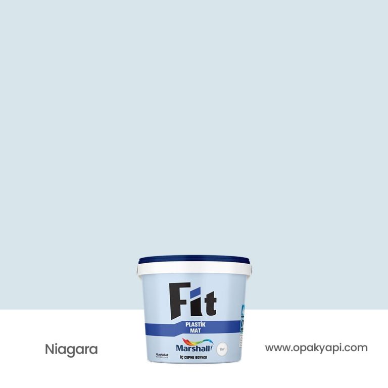 Marshall Fit Plastik Mat İç Cephe Duvar Boyası - Niagara 2.5L
