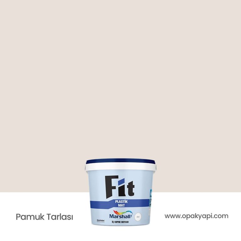Marshall Fit Plastik Mat İç Cephe Duvar Boyası - Pamuk Tarlası 2.5L