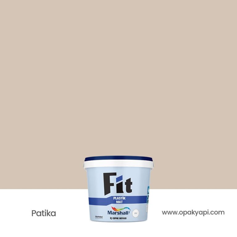 Marshall Fit Plastik Mat İç Cephe Duvar Boyası - Patika 2.5L