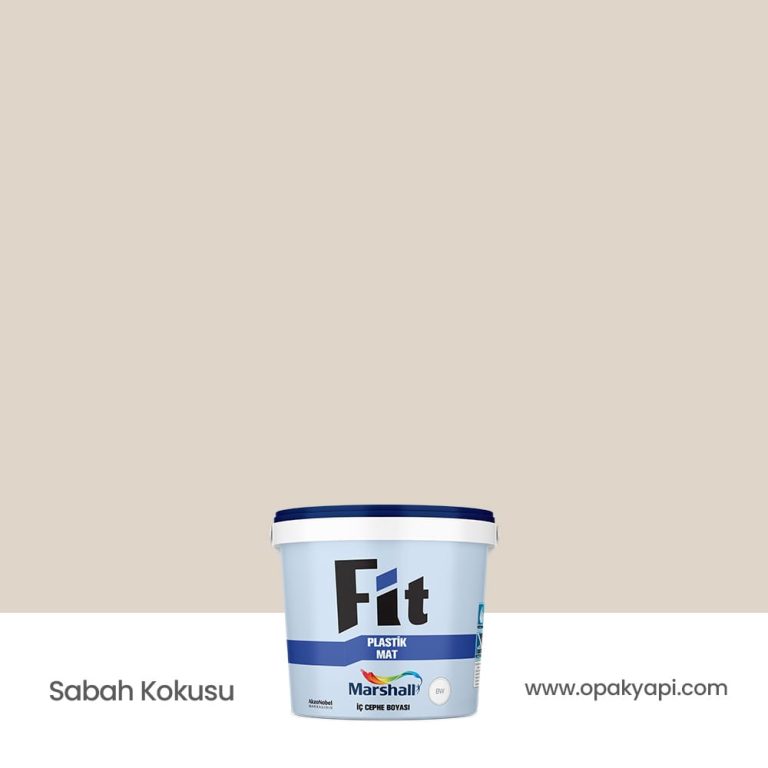 Marshall Fit Plastik Mat İç Cephe Duvar Boyası - Sabah Kokusu 2.5L