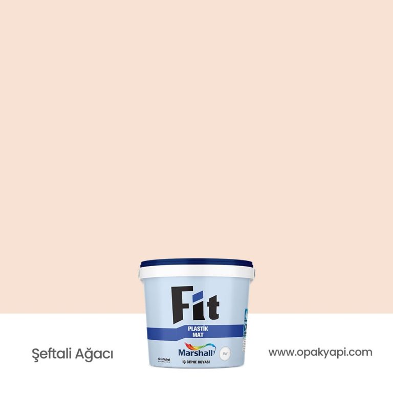 Marshall Fit Plastik Mat İç Cephe Duvar Boyası - Şeftali Ağacı 2.5L