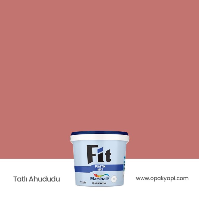 Marshall Fit Plastik Mat İç Cephe Duvar Boyası - Tatlı Ahududu 2.5L