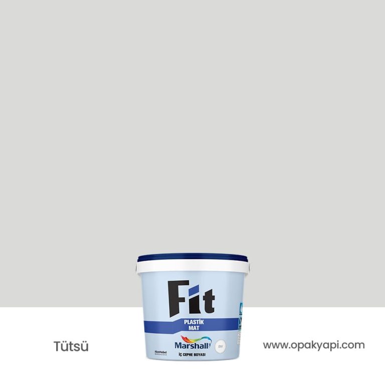 Marshall Fit Plastik Mat İç Cephe Duvar Boyası - Tütsü 2.5L