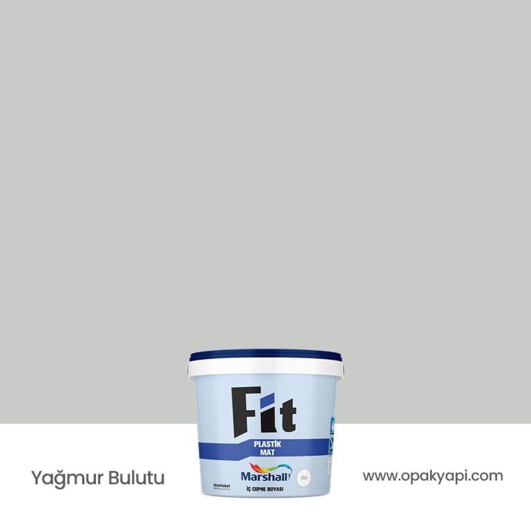 Marshall Fit Plastik Mat İç Cephe Duvar Boyası - Yağmur Bulutu 2.5L