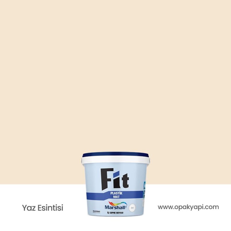 Marshall Fit Plastik Mat İç Cephe Duvar Boyası - Yaz Esintisi 2.5L