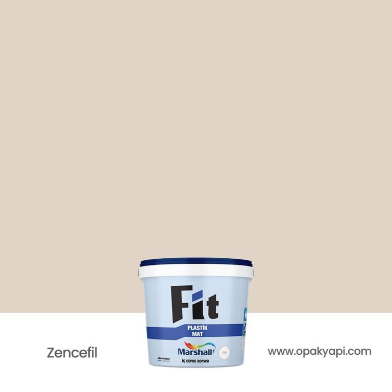 Marshall Fit Plastik Mat İç Cephe Duvar Boyası - Zencefil 2.5L
